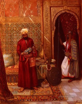 New acquisition Ludwig Deutsch Orientalism Araber Oil Paintings